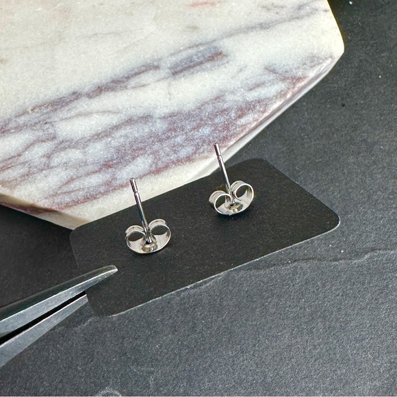 Girl Baseball Earrings Studs Wood Laser Cut Post Earrings - Picture 4 of 4